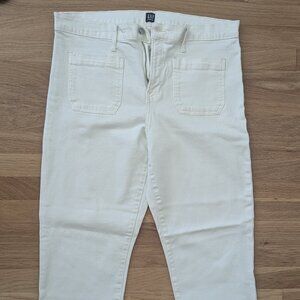 GAP Cheeky Straight Cropped High Rise Jeans